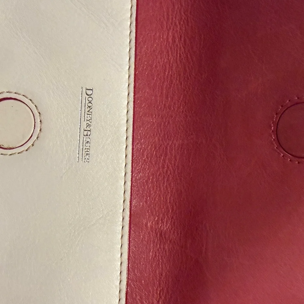 Dooney & Bourke Pink Leather Bag - Picture 6 of 7